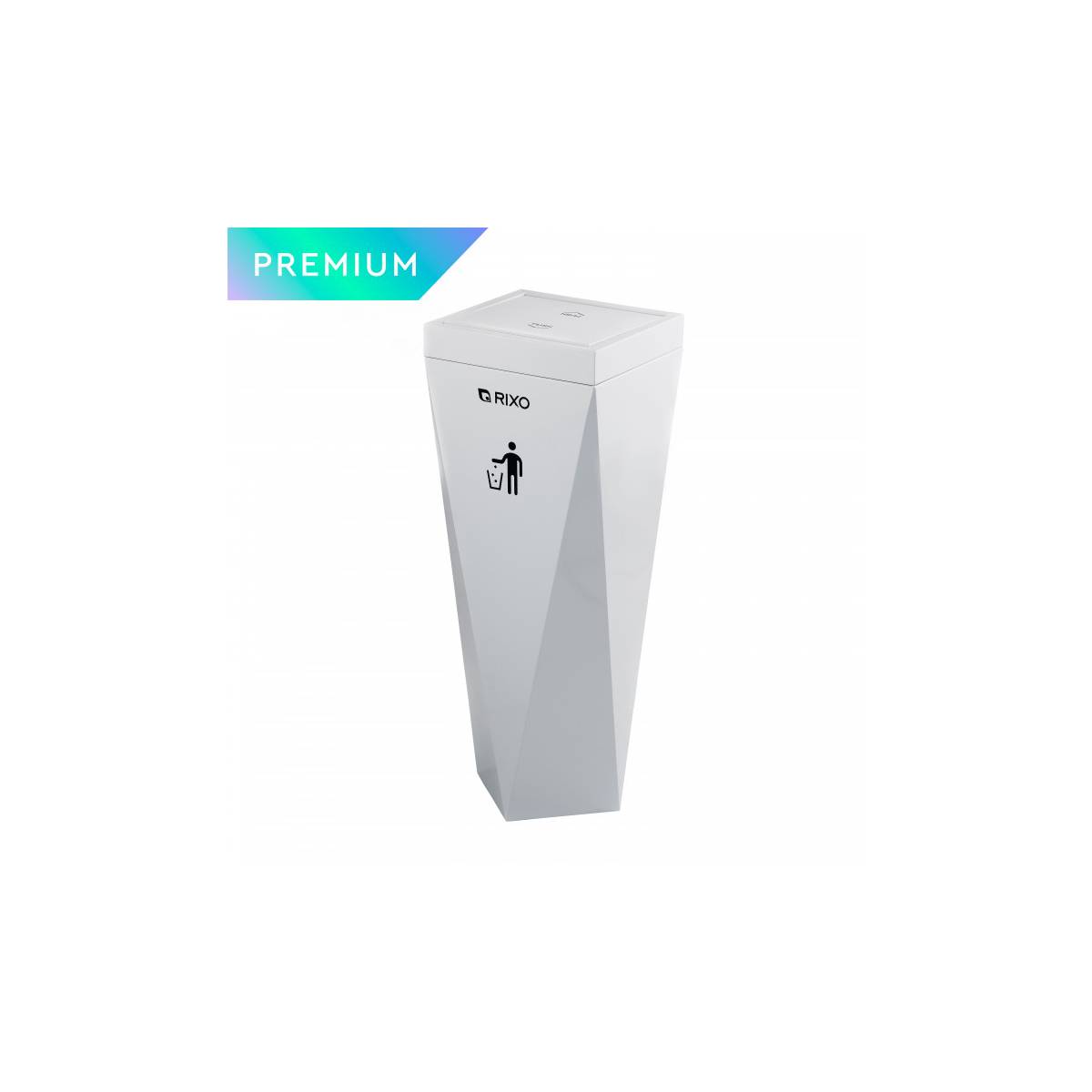 Корзина для мусора с поворотной крышкой Rixo...