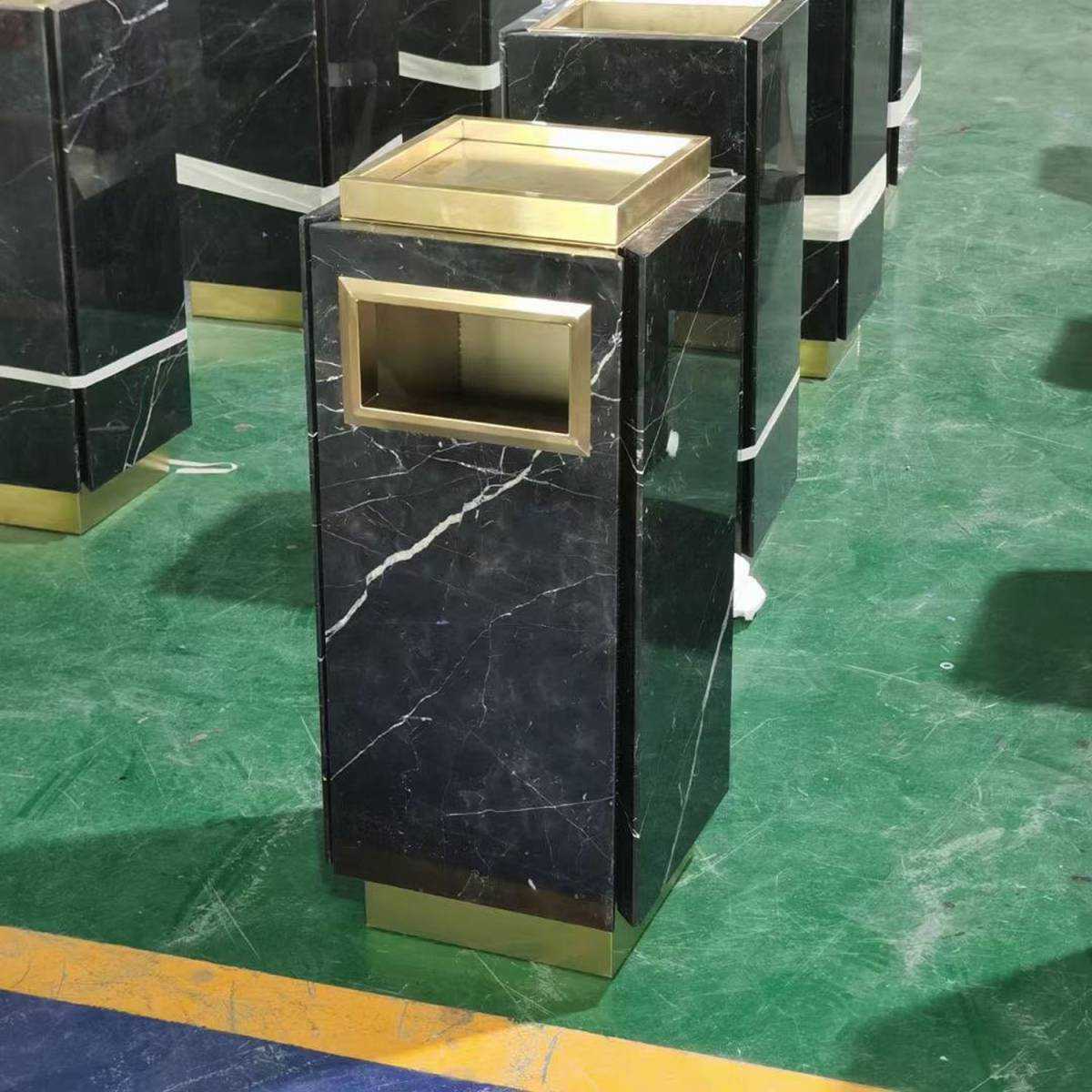 Урна пепельница напольная из нержавеющей стали HS-109 HSG