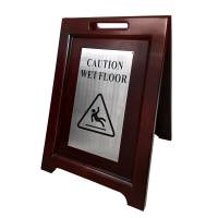 Табличка "Caution Wet Floor", каучуковое дерево HS-P21