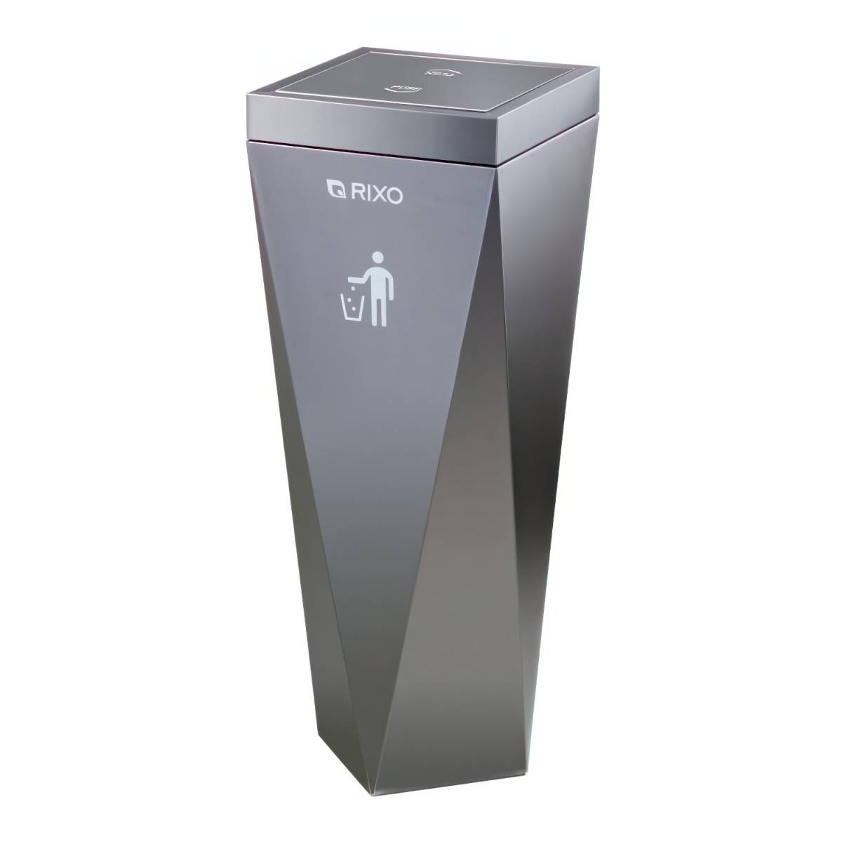 Кошик для сміття з поворотною кришкою Rixo Solido WB060G WB060G Rixo