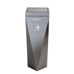 Корзина для мусора с поворотной крышкой Rixo Solido WB060G WB060G Rixo 2