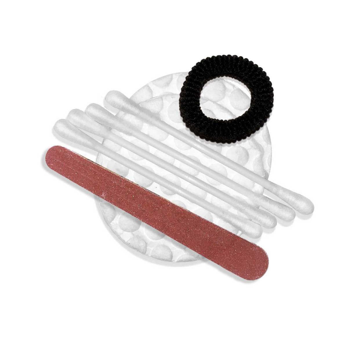 Косметический набор 4/2 для гостиниц с резинкой в п/е упаковке VKLG4/2 HSG