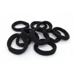 Резинка для волосся чорна, діаметром 4 см G big HSG 2