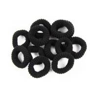 Резинка для волос черная, диаметром 2,5 см G small HSG