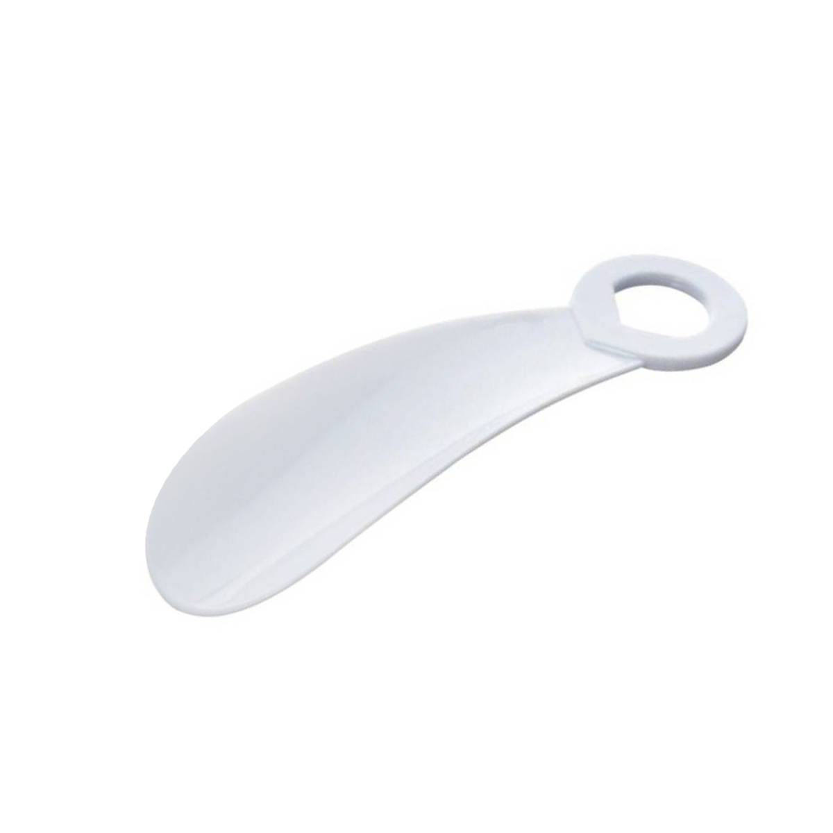 Рожок, лопатка, ложка для обуви 14 см белая SP14W HSG