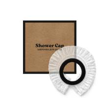 Шапочка для душу з резинкою для волосся Kraft для готелів