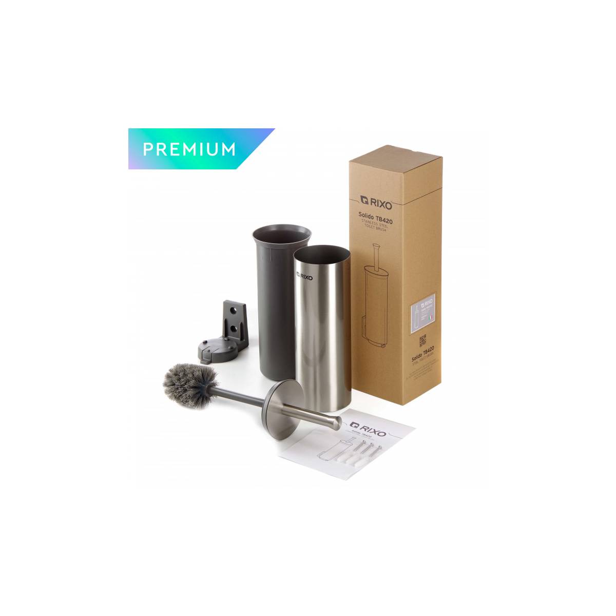 Щітка для унітазу Rixo Solido TB420S