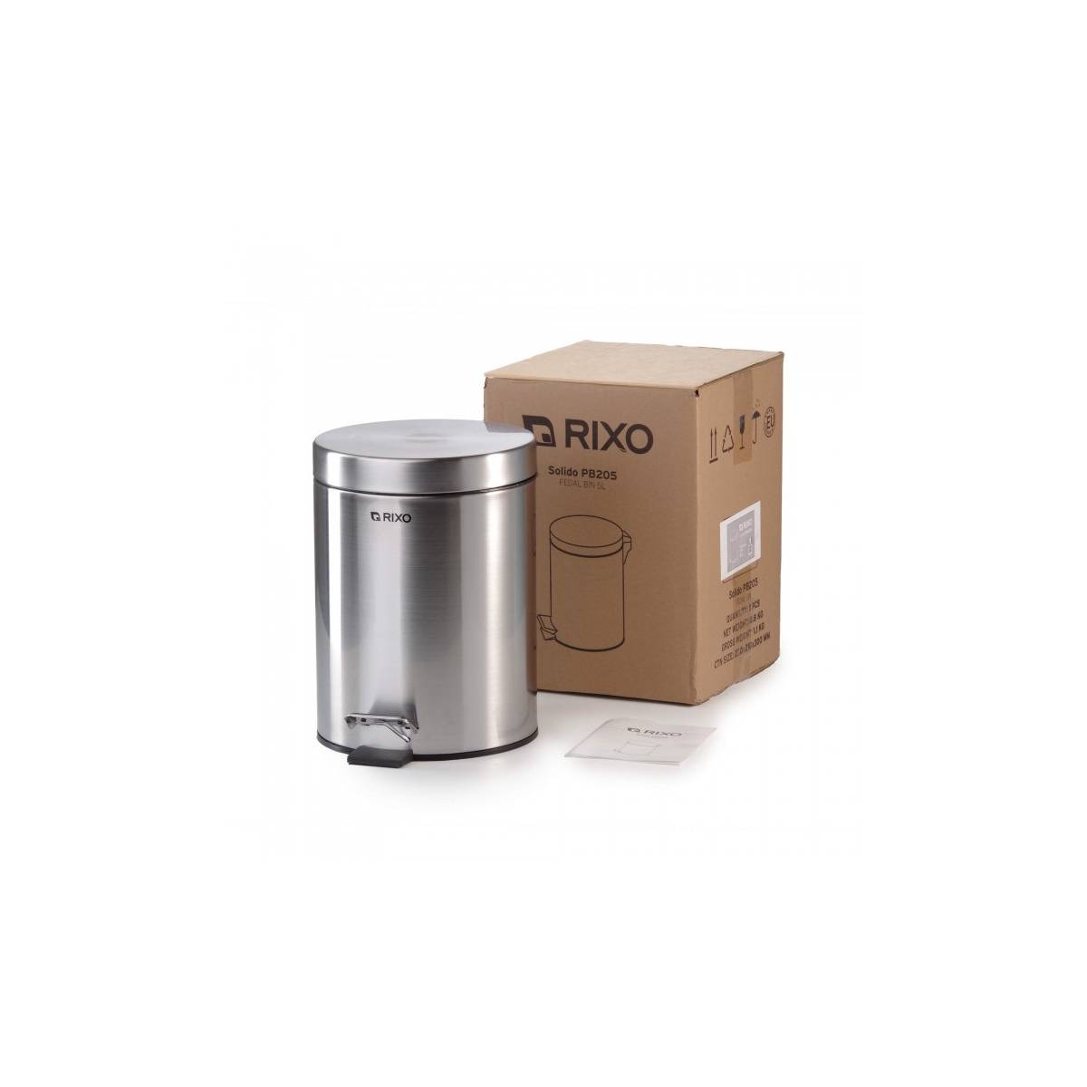 Відро для сміття з педаллю Rixo Solido PB205S