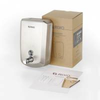 Дозатор рідкого мила 1л Rixo Solido S001