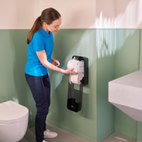 Диспенсер Tork для туалетной бумаги без втулки на 2 рулона (Т7)