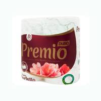 Туалетная бумага целлюлозная на гильзе "Диво Premio Fiore Perfetto" (Упаковка 80 рулона)