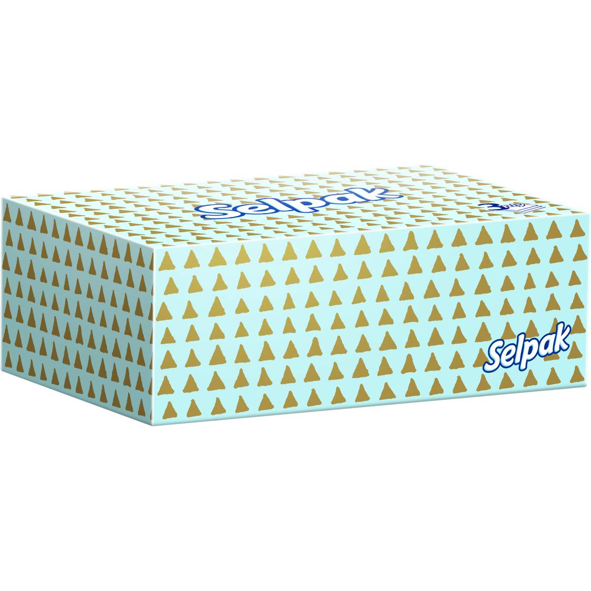 SELPAK Салфетка гигиеническая в коробке 3шар...