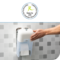 Диспенсер Tork для туалетной бумаги без втулки на 2 рулона (Т7)