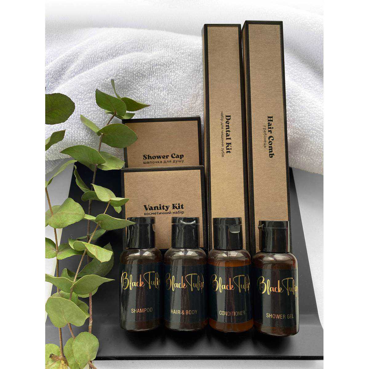 Зубной набор Kraft ECO щетка та паста 5 гр. K-DK5 ECO HSG