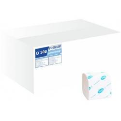 Туалетная бумага в пачке BASIC (ящик/40 пачок по 226 листків) В308 Tischa Papier