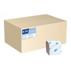 Туалетная бумага в пачке BASIC (ящик/40 пачек по 200 листов) В303 Tischa Papier
