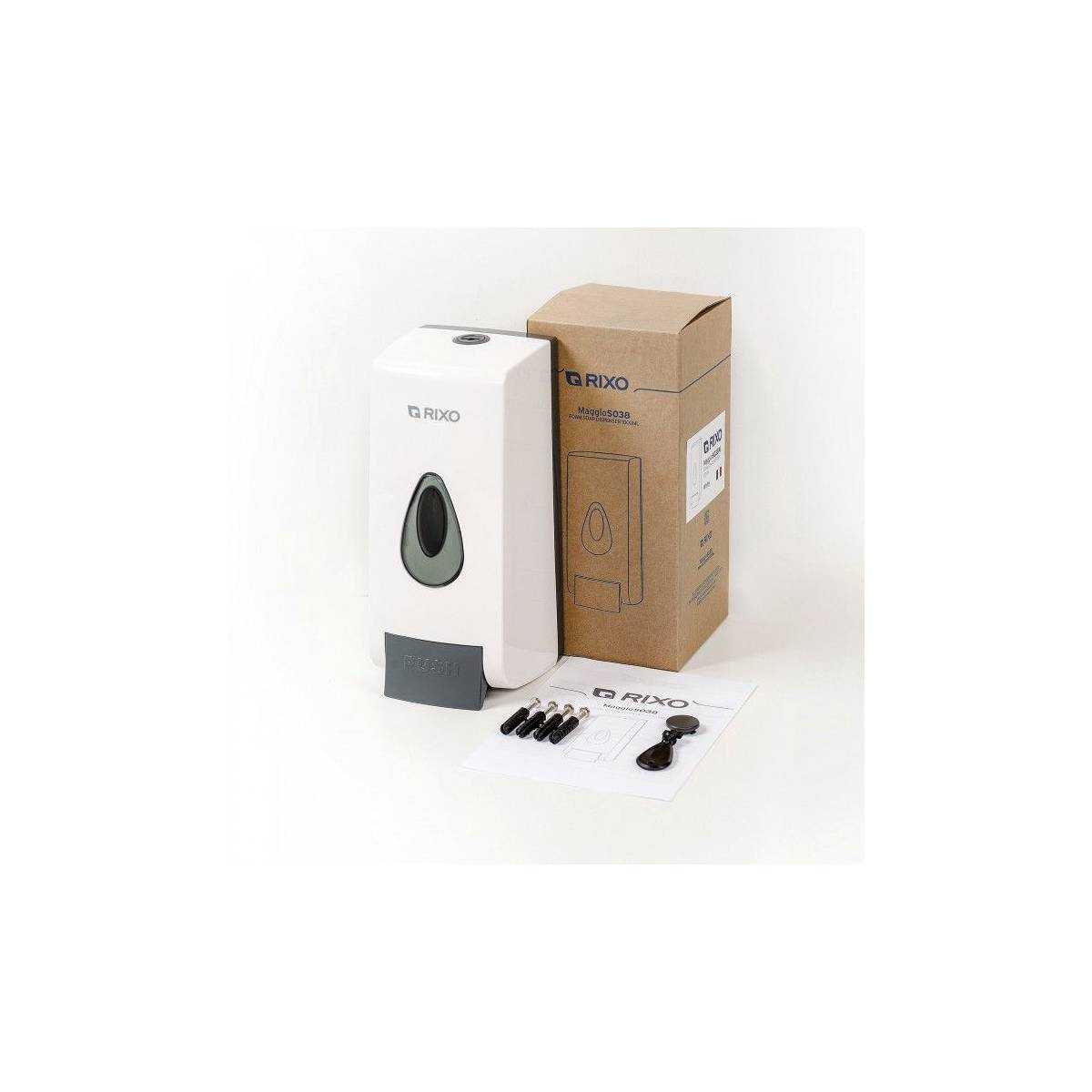 Дозатор мылa-пены 1 л Rixo Maggio S038W S038W Rixo