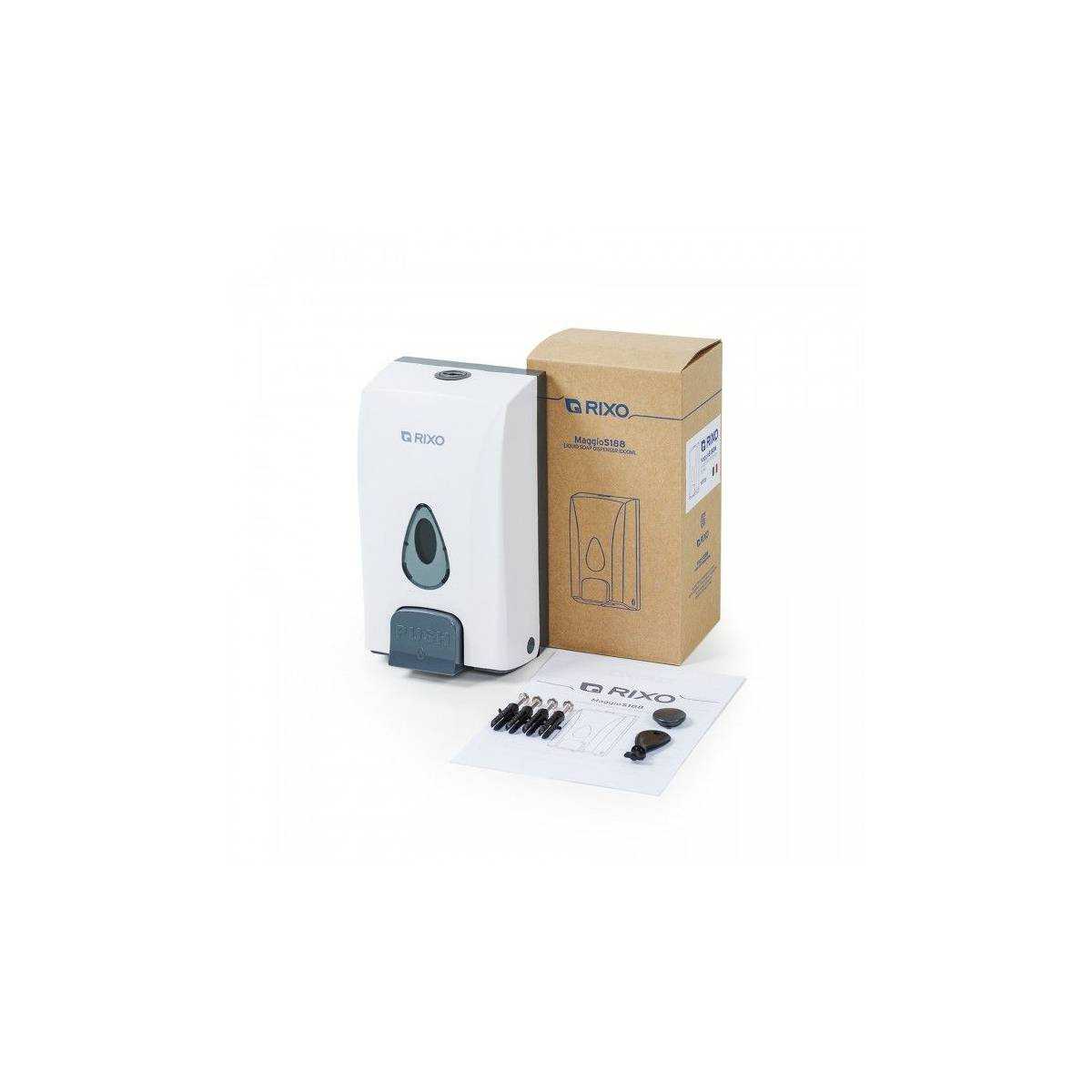 Дозатор жидкого мыла 1 л Rixo Maggio S188W S188W Rixo