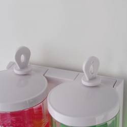 Дозатор жидкого мыла Rixo Lungo 2Х300 мл SW006W Rixo Дозатор жидкого мыла Rixo Lungo 2Х300 мл SW006W Rixo