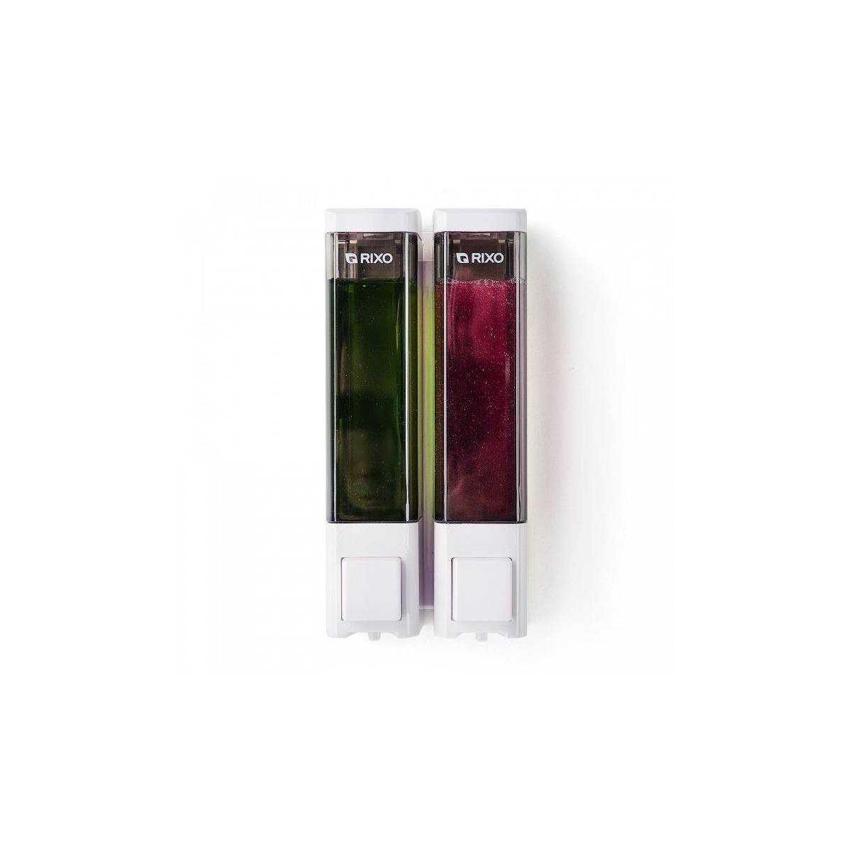 Дозатор жидкого мыла Rixo Lungo 2Х180 мл SW011W Rixo