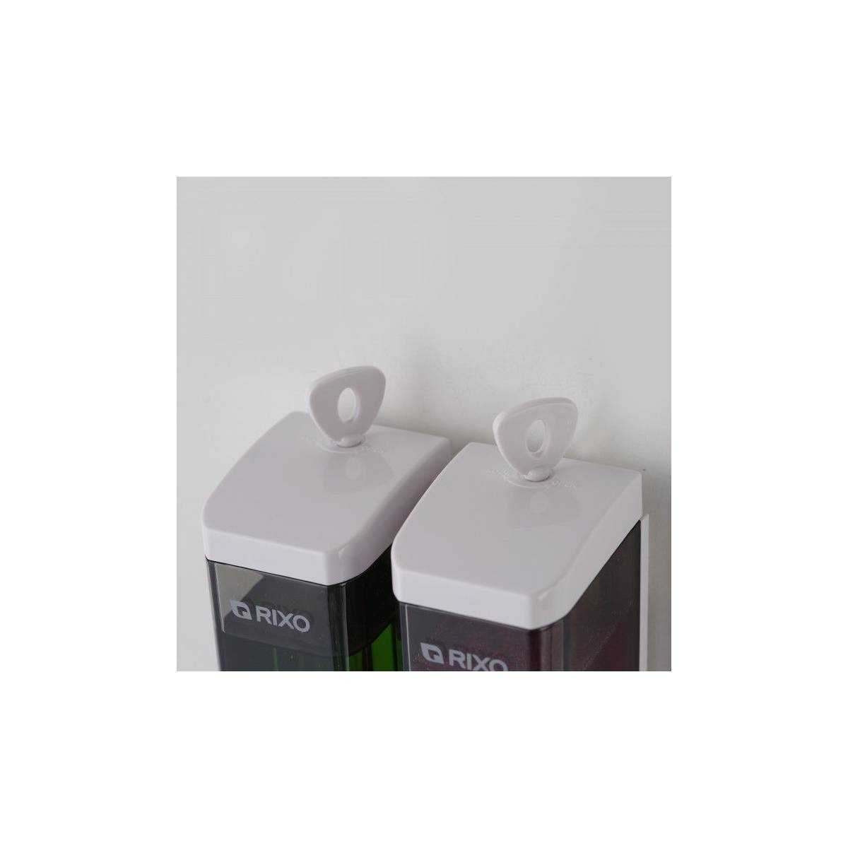 Дозатор жидкого мыла Rixo Lungo 2Х180 мл SW011W Rixo