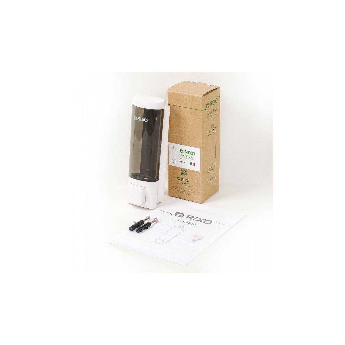 Дозатор жидкого мыла 200 мл Rixo Lungo S013W Rixo