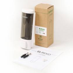 Дозатор жидкого мыла 200 мл Rixo Lungo S013W Rixo Дозатор жидкого мыла 200 мл Rixo Lungo S013W Rixo