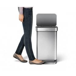 Відро з педаллю 55 л FPP з кишенею для мішків (CW2023) CW2023 Simplehuman 2