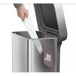 Відро з педаллю 45 л FPP з кишенею для мішків (CW2024) CW2024 Simplehuman Відро з педаллю 45 л FPP з кишенею для мішків (CW2024) CW2024 Simplehuman