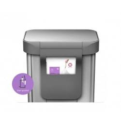 Відро з педаллю 45 л FPP з кишенею для мішків (CW2024) CW2024 Simplehuman Відро з педаллю 45 л FPP з кишенею для мішків (CW2024) CW2024 Simplehuman