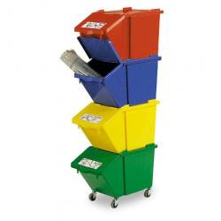 Контейнер с крышкой 45л SPLIT (S080042) S080042 TTS