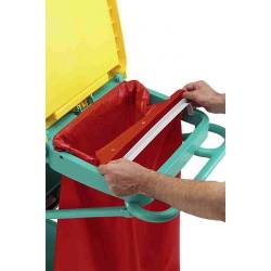Складной держатель мешка 120л для тележек GreenLine (S070310) S070310 TTS