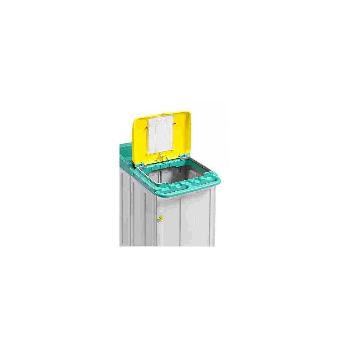 Крышка для мешка 120л с держателем документа (S070325G) S070325G TTS