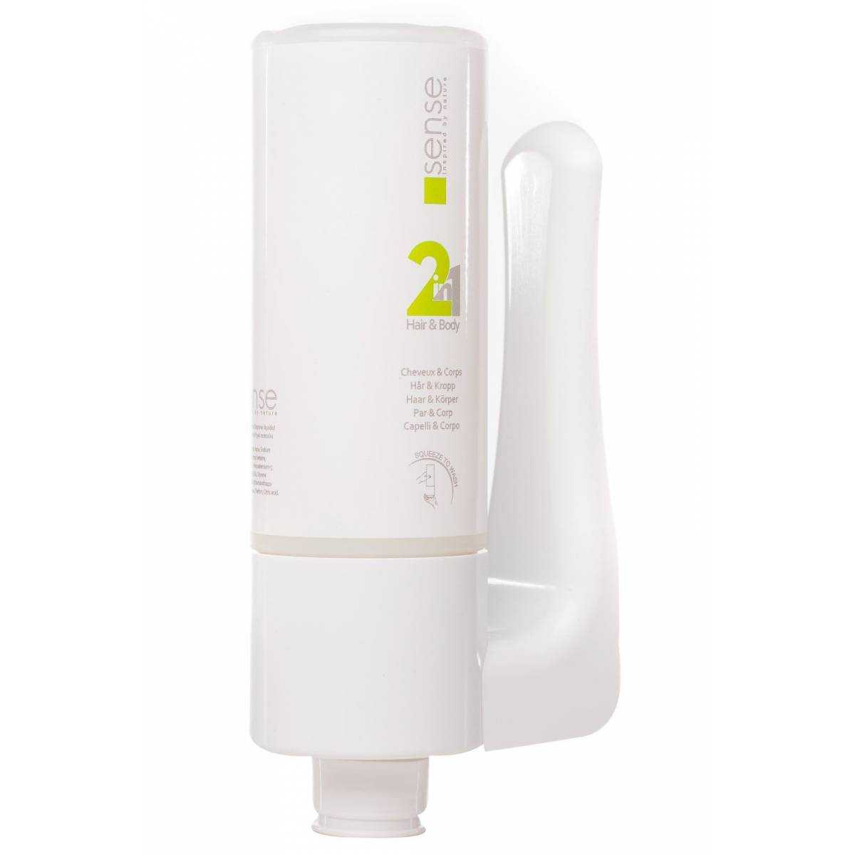 Гель 2в1 для волосся та тіла Sense 450 мл в картриджі, для готелів 30001 CAHM