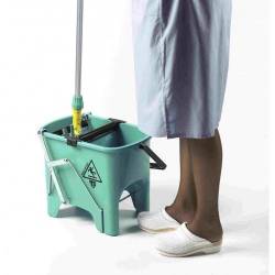 Відро для збирання з віджимом SQUIZZY 15л (Зеленого кольору) 0V006410 TTS