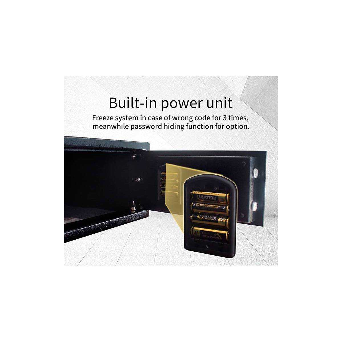 Сейф меблевий електронний E2042MJ, Сейф готельний E2042MJ HSG