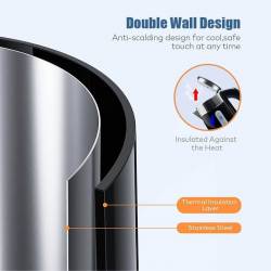 Чайна станція, набір M-H1262 Black для готелів M-H1262 black HSG