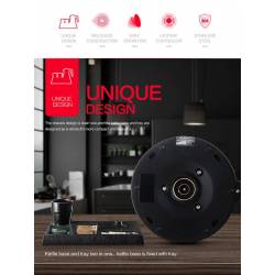 Чайна станція, набір I-H1262 Black для готелів I-H1262 black HSG Чайна станція, набір I-H1262 Black для готелів I-H1262 black HSG