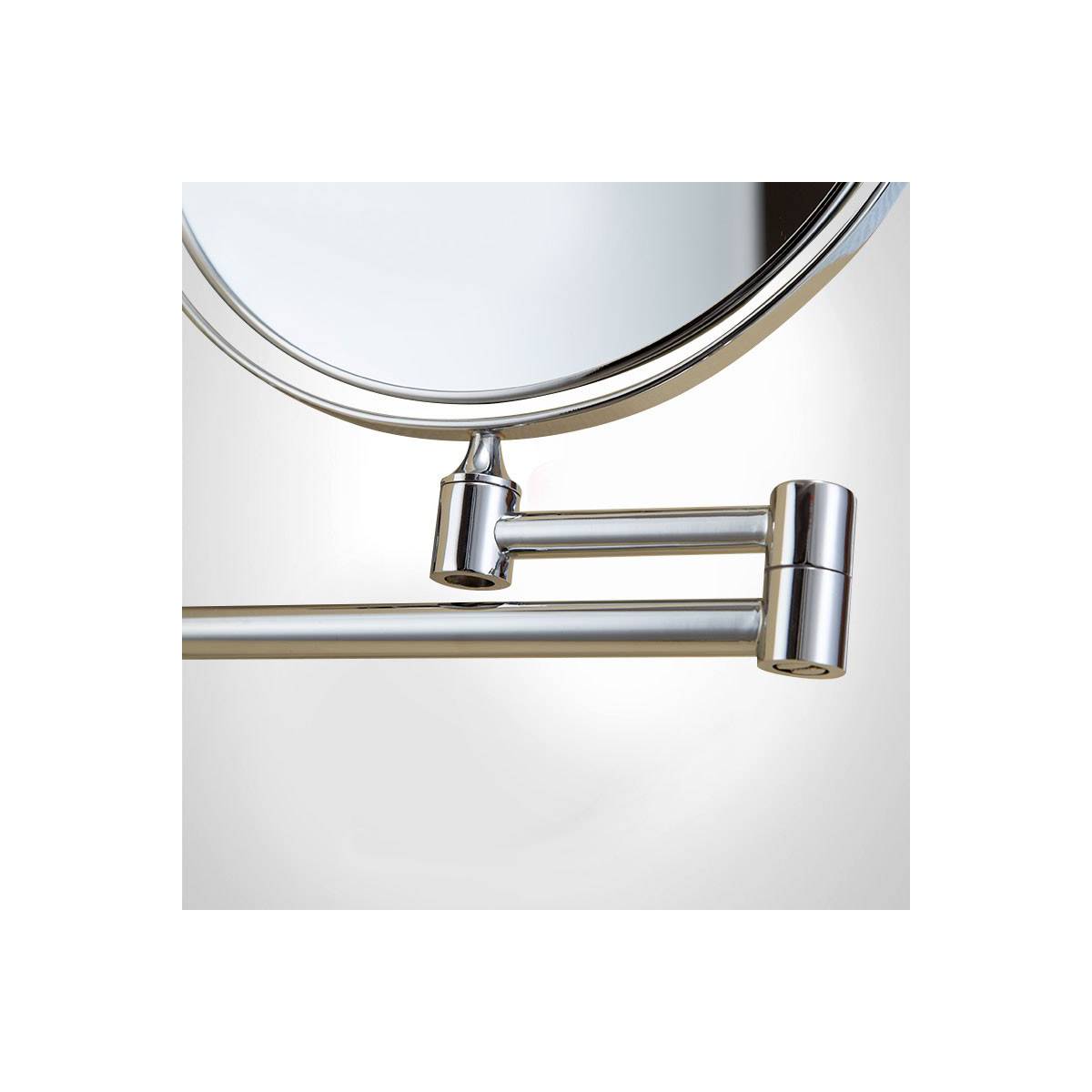 Зеркало косметическое HT-66A настенное, 3х кратное увеличение HT-66A HSG