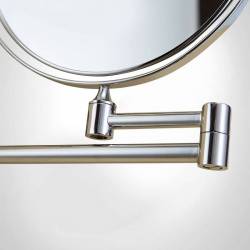 Дзеркало косметичне HT-66A настінне, 3х кратне збільшення HT-66A HSG Дзеркало косметичне HT-66A настінне, 3х кратне збільшення HT-66A HSG