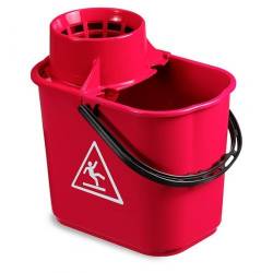 Ведро EASY с отжимом 14л (Красного цвета) 00005040 TTS