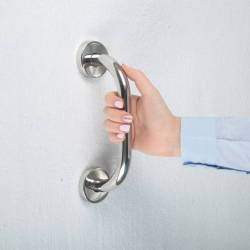 Поручень прямий Ø19 мм 12x30 см, для людей з обмеженими можливостями 101300 Noksi Поручень прямий Ø19 мм 12x30 см, для людей з обмеженими можливостями 101300 Noksi