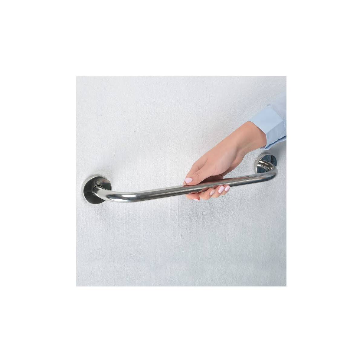 Поручень прямой Ø25 мм 12x50 см, для людей с ограниченными возможностями 113300 Noksi