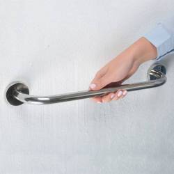 Поручень прямой Ø25 мм 12x50 см, для людей с ограниченными возможностями 113300 Noksi Поручень прямой Ø25 мм 12x50 см, для людей с ограниченными возможностями 113300 Noksi