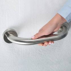 Поручень прямий Ø32 мм 12x30 см, для людей з обмеженими можливостями 120300 Noksi Поручень прямий Ø32 мм 12x30 см, для людей з обмеженими можливостями 120300 Noksi