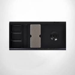 Чайная станция, набор G-H1266 Black (1,2 л) для гостиниц G-H1266 Black HSG Чайная станция, набор G-H1266 Black (1,2 л) для гостиниц G-H1266 Black HSG