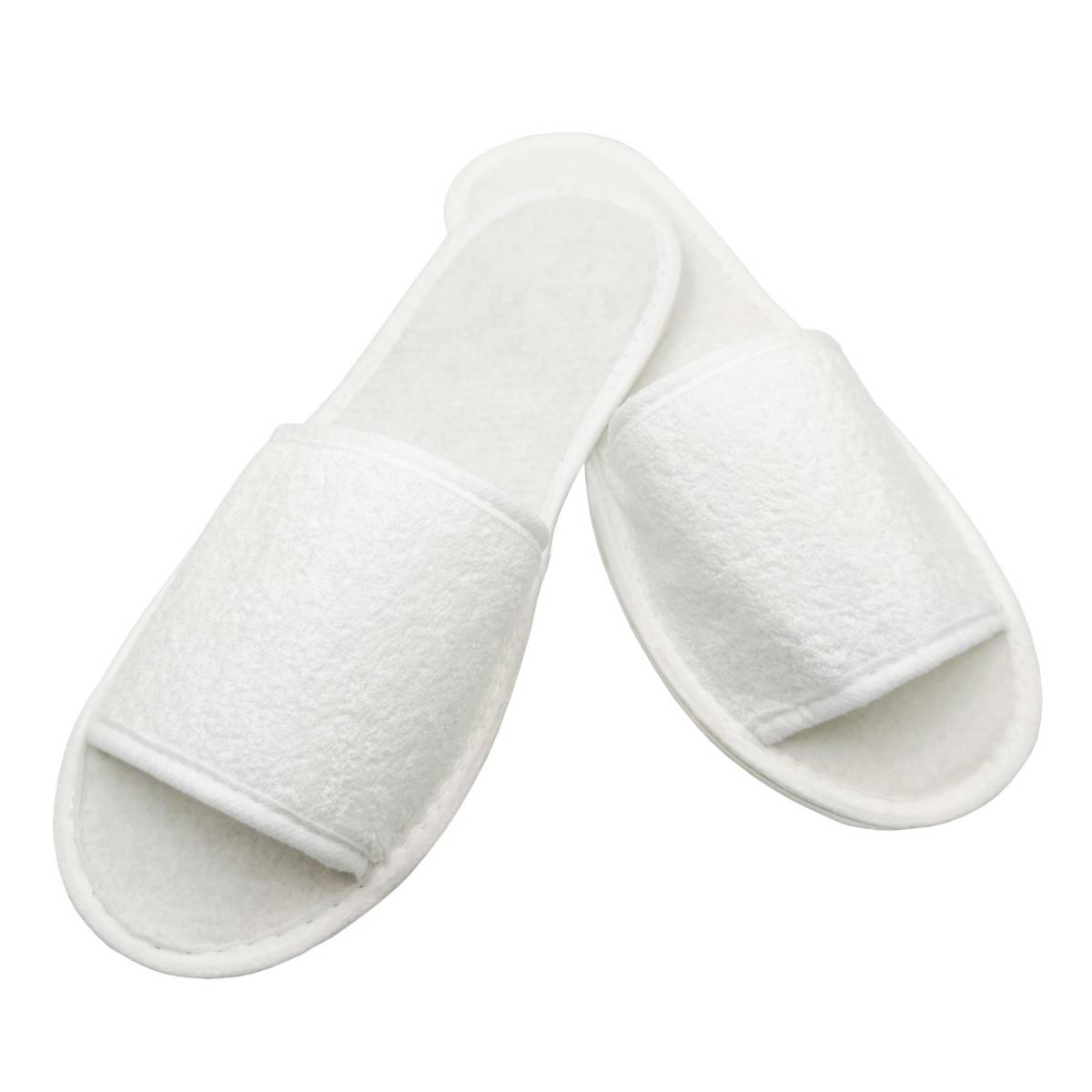 Тапочки махровые комбинированные для гостиниц TF1E4 HSG