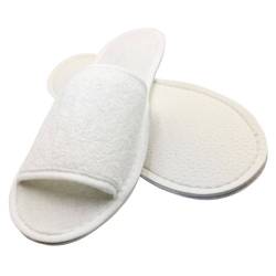 Тапочки махровые комбинированные для гостиниц TF1E4 HSG