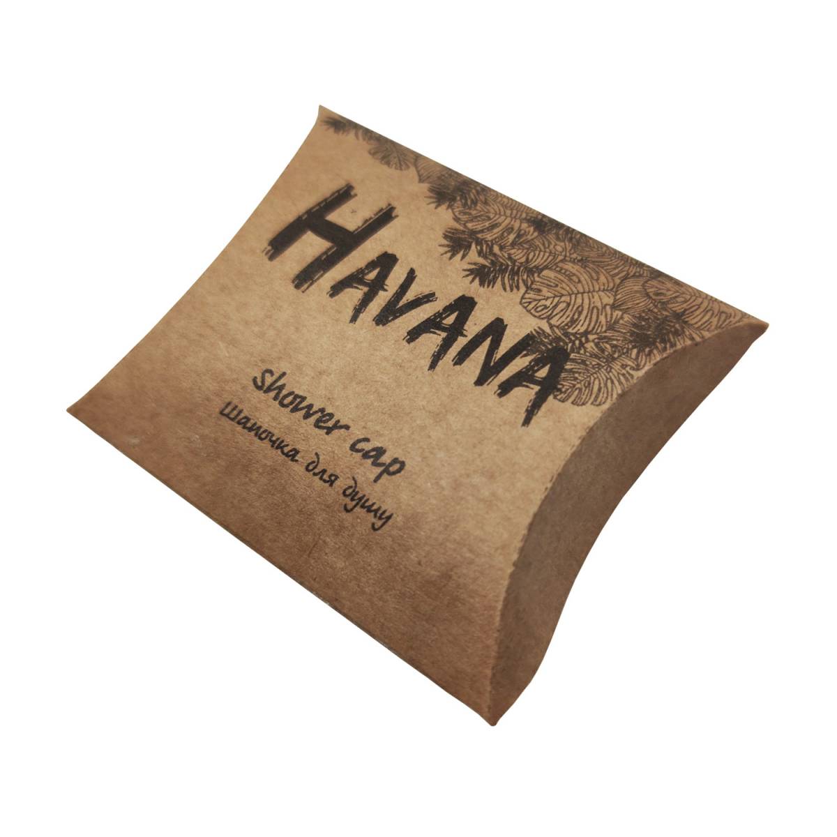 Шапочка для душа HAVANA в картонной крафт. коробочке SC47-H HSG