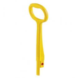 Рукоятка пластмасова до візка (Жовтого кольору) 00003300 TTS